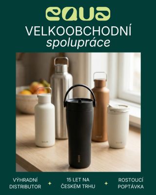 Chcete rozšířit svůj sortiment o produkty, které mají dlouhodobý smysl? EQUA není značka na jednu sezónu. Termohrnky a...