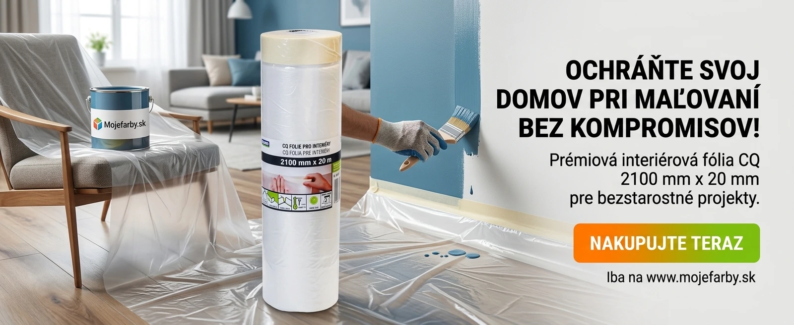 Príslušenstvo na maľovanie folie cq