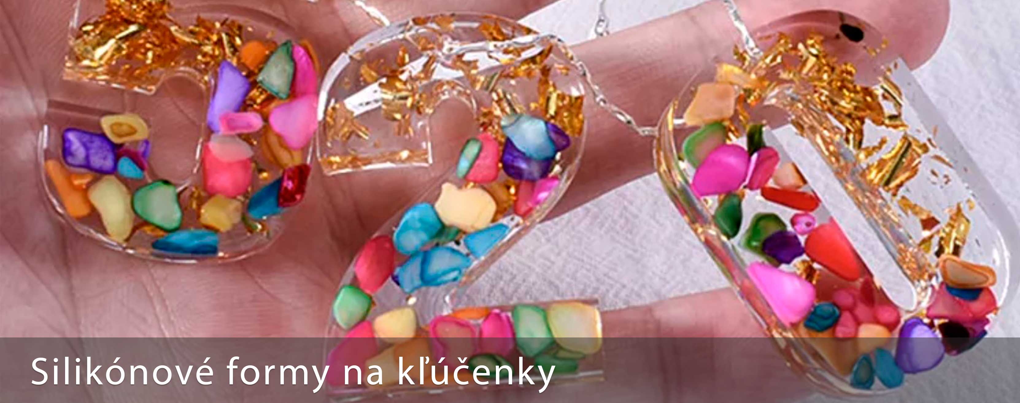 Silikónové formy na kľúčenky