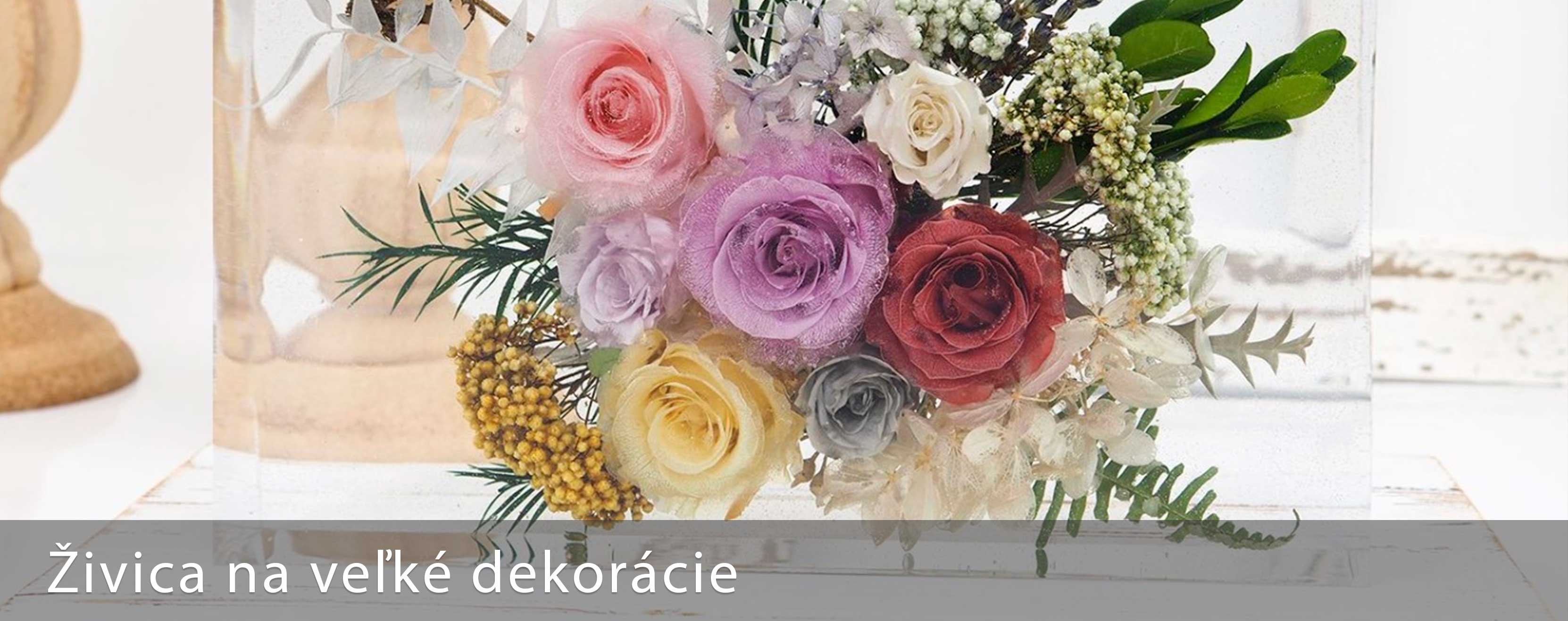 Živica na veľké dekorácie