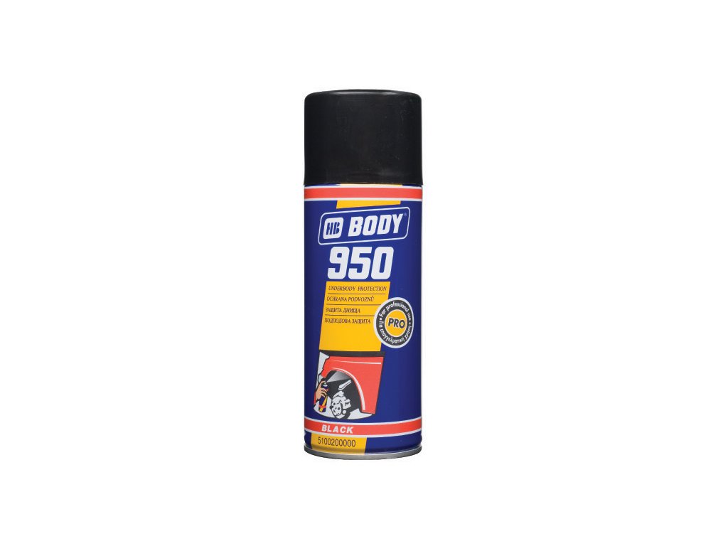BODY 950 Spray izolačný proti hlukový materiál biely 400ml (šuc)