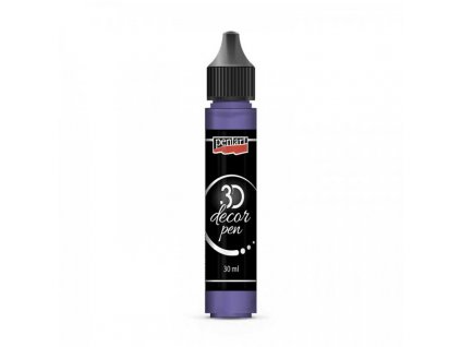dekoracne 3d pero 30 ml ametyst