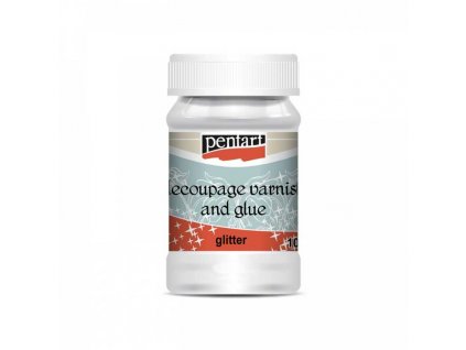 decoupage lepidlo s lakom a glitrami 100 ml