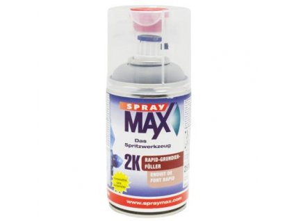 Sprej MAX Rapid - plniaci základ 2K šedý 250ml 684 031