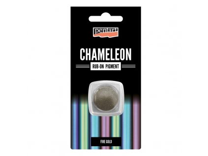 rub on pigmentovy prasok chameleon chromovy efekt 0 5 g ohnive zlato