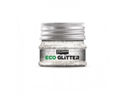 eko glitre strieborna 15 g hruby