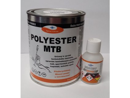 Polyester MTB (predurýchlený) SET + iniciátor 1,02KG