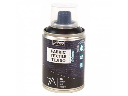 7a sprej na textil 100 ml black