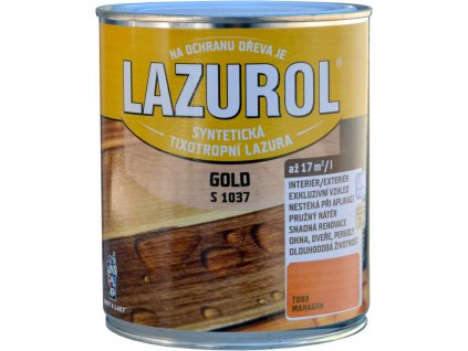 LAZUROL Gold hrubovrstvá 0.75l podla vzorkovníka
