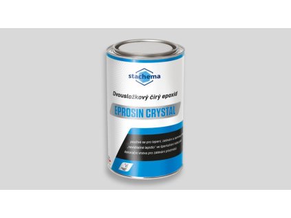 Eprosin CRYSTAL - číry dvojzložkový epoxid SET + tvrdidlo 1kg