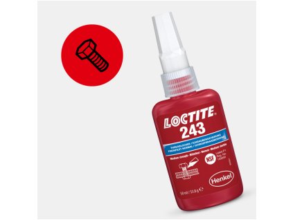 Loctite 243 5ml Univerzálny zaisťovač závitov so strednou pevnosťou