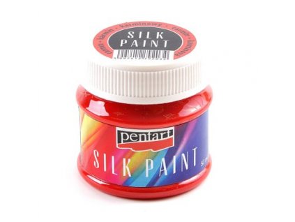 Farba na hodvab karminová cervena 50ml 17769 silk paint