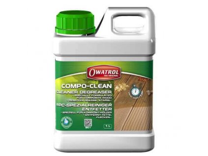 Owatrol COMPO-CLEAN - čistič a odmasťovač kompozitného dreva 1L