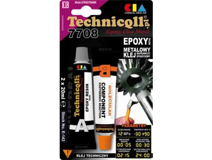 TECHNICOLL Epoxidové lepidlo na kov E-143 2 x 20 ml