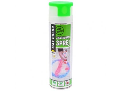 Sprej MAX COLOR značkovací 500ml zelená svietivá