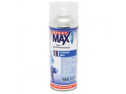 Sprej MAX 1K Bezfarebný jednozložkový lak 400 ml matný 680 050