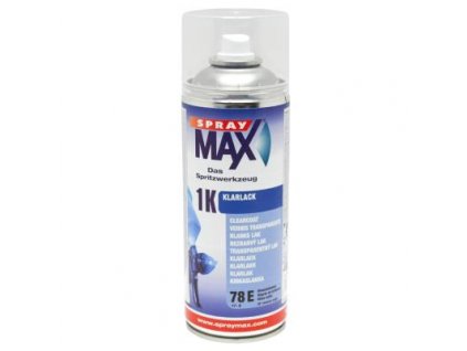 Sprej MAX 1K Bezfarebný jednozložkový lak 400 ml lesklý 680 051