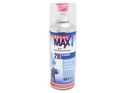 Sprej MAX 2K Bezfarebný dvojzložkový lak 400 ml lesklý 680 061