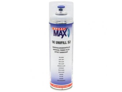 Sprej MAX 1K UNIFILL S2 plnič univerzálny základový 500 ml  šedý svetlý 680 421