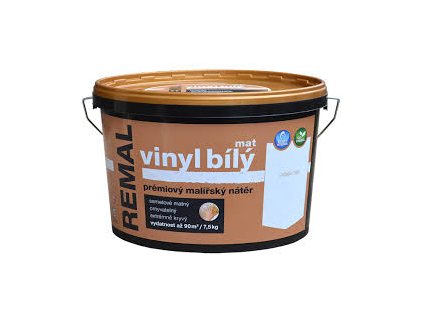 REMAL VINYL mat biela 4KG umývateľná