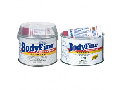 BODY Fine 2K polyesterový jemný tmel biely 250g