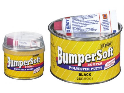 BODY Bumper Soft 2K polyesterový tmel čierny na plast. povrchy 1kg