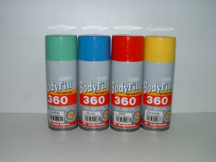 BODYFill 360 Spray 2K plniaci tmel modrý 400ml