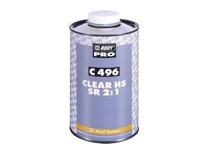 BODY Autoclear 496 2:1 bezfarebný lak 1l