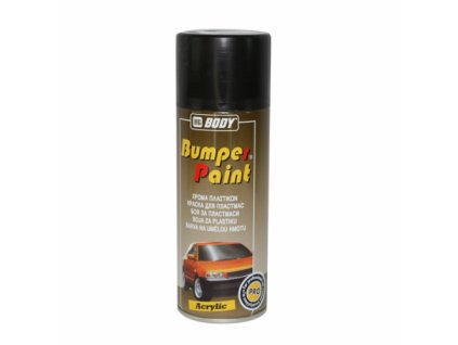BODY Bumper paint SPRAY saténová čierna farba na plast 400ml