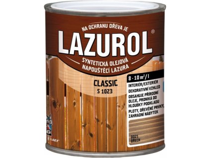 LAZUROL Classic tenkovrstvá 0,75l podla vzorkovníka