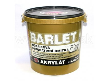 BARLET zateplovacia omietka akrylát hladená-zrnitá 25kg mix color