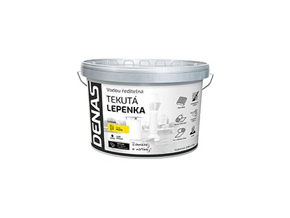 Denas tekutá lepenka na strechy 0110 15kg svetlo šedá