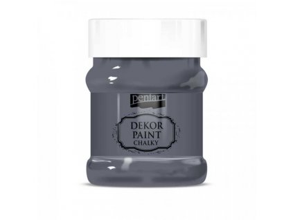 dekor paint soft 230 ml grafitova seda