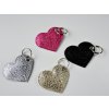 Klíčenka srdíčko - výběr barev 3D třpytivé