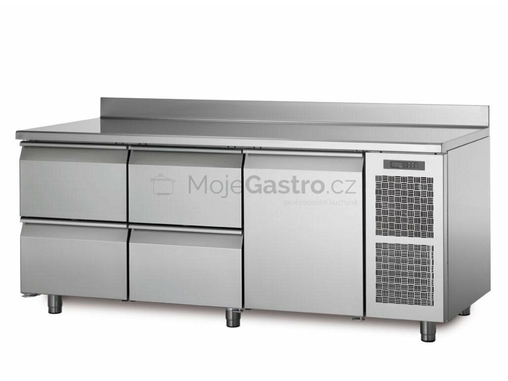 chladici stul ta17 3m s deskou a zadnim lemem