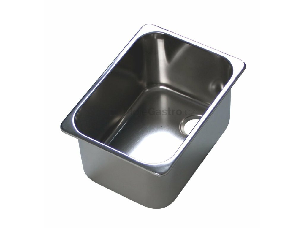 lisovany drez 335x235x180mm obly okraj p