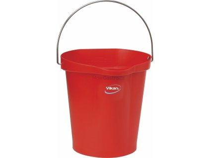 vedro 12 litru cervena