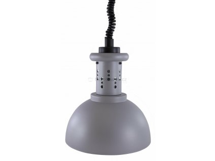 Lampa v provedení - stříbrno-šedá barva (⌀23) - bez žárovky