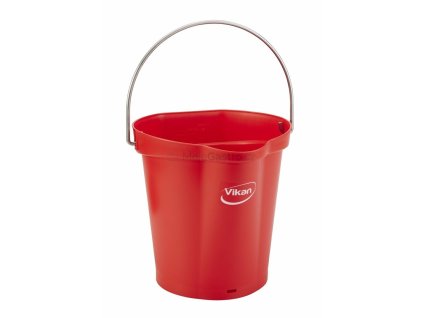 vedro 6 litru cervena