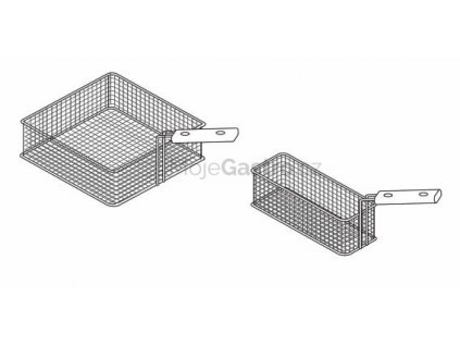 Koš do fritézy GL20 a E7F18 (úzký)