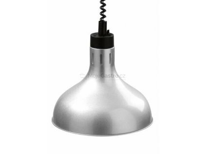 Infra lampa závěsná - chrom