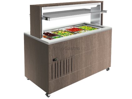 vitrina bufetova vyhrivana doge isola 1400 2pc