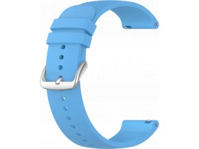LAVVU Světle modrý silikonový řemínek na hodinky - 22