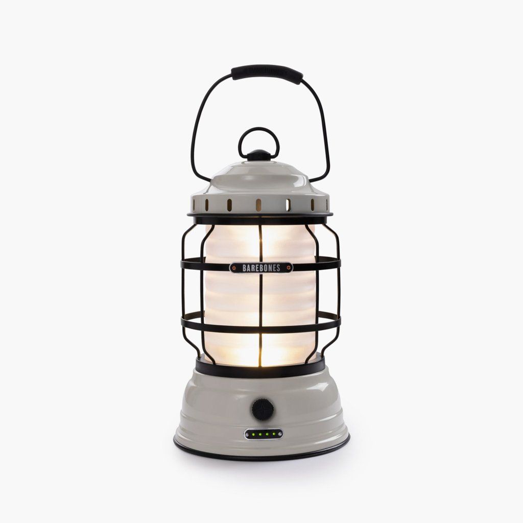 Barebones Forest Lantern LED lampáš biela