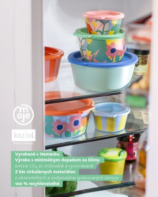 Otvor chladničku. Čo tam vidíš? My vidíme farby. Systém. Zmysel. Nie plast na jednu sezónu. Ale veci, ktoré vydržia roky....