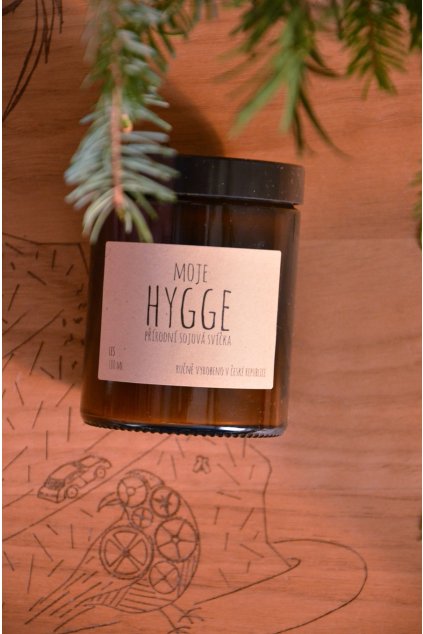 Sójová svíčka 180ml - Les