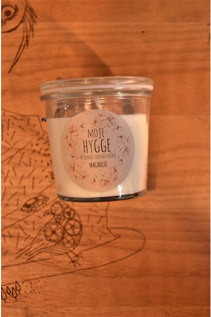 Sójová svíčka 250ml - Magnolie