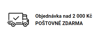 Doprava zdarma nad 2000 Kč