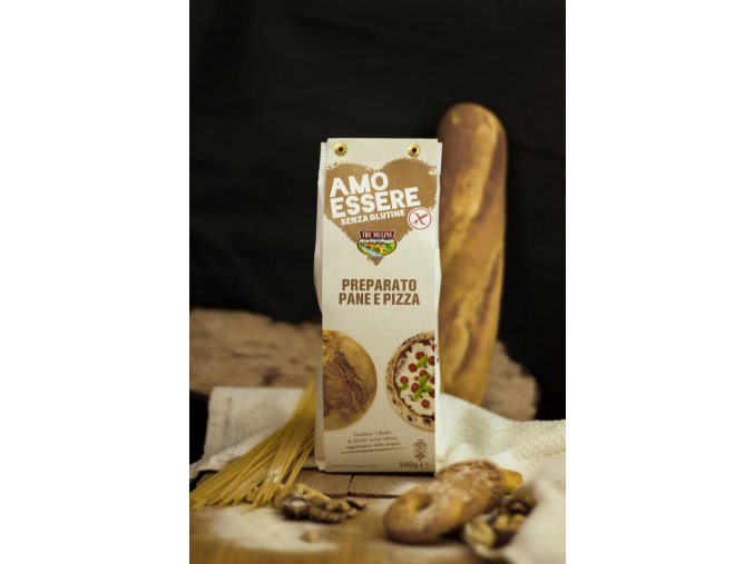 Amo Essere - mouka bez lepku pro přípravu chleba a pizzy
