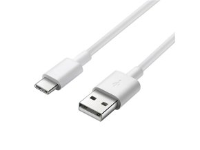 Synchronizační a nabíjecí kabel USB-C 1,5m - Bílý